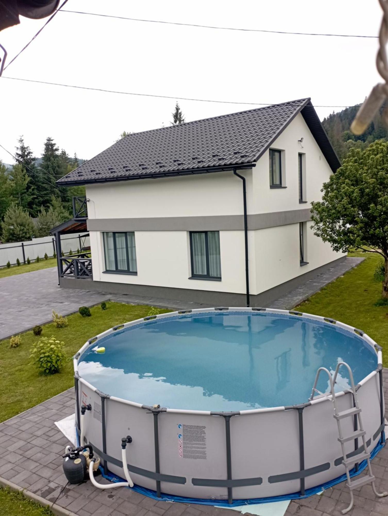 Penzion U Anastasii I Sofii Bilya Richki Mykulyčyn Exteriér fotografie
